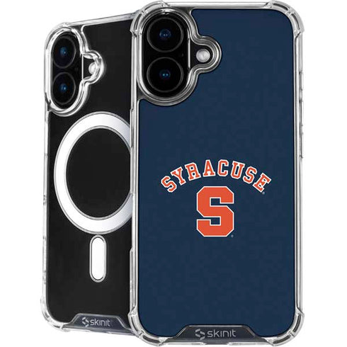 Syracuse University S Blue iPhone 16 MagSafe Case