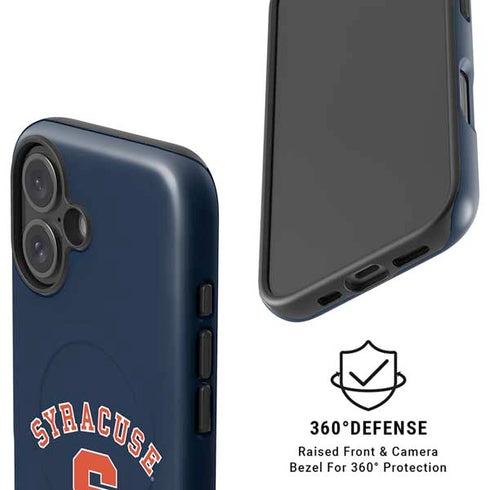 Syracuse University S Blue iPhone 16 Magsafe Impact Case