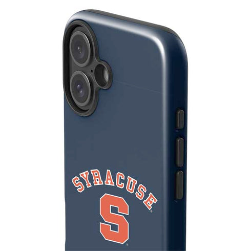 Syracuse University S Blue iPhone 16 Plus Impact Case