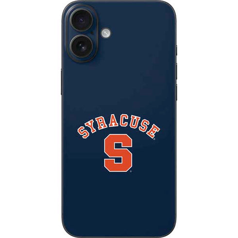 Syracuse University S Blue iPhone 16 Plus Skin