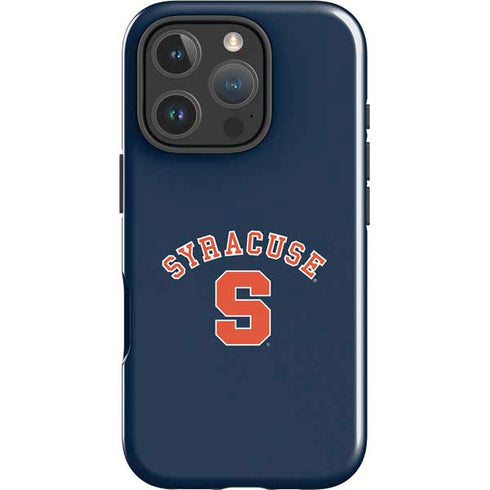 Syracuse University S Blue iPhone 16 Pro Impact Case