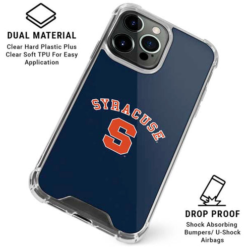 Syracuse University S Blue iPhone 16 Pro Max Clear Case