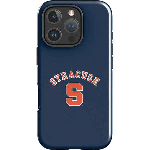 Syracuse University S Blue iPhone 16 Pro Max Impact Case