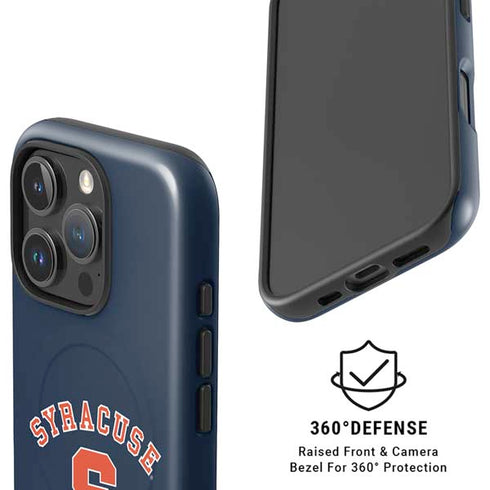 Syracuse University S Blue iPhone 16 Pro Max Magsafe Impact Case