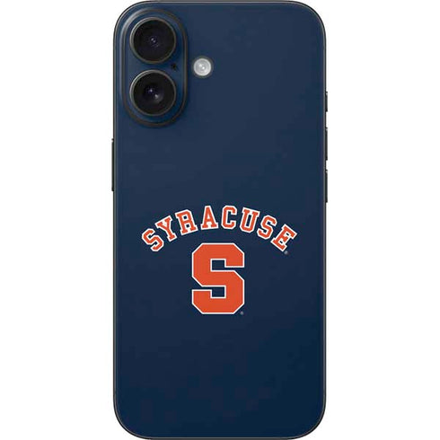 Syracuse University S Blue iPhone 16 Skin