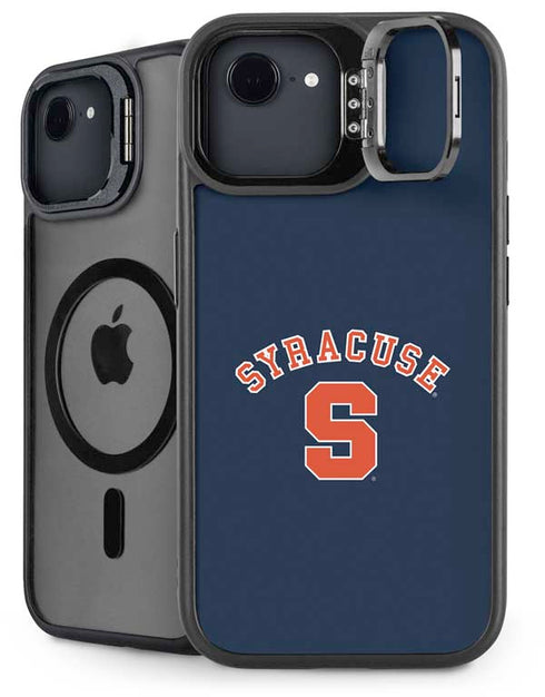 Syracuse University S Blue iPhone 16e Kickstand Case