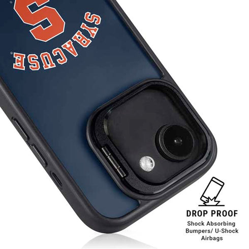 Syracuse University S Blue iPhone 16e Kickstand Case