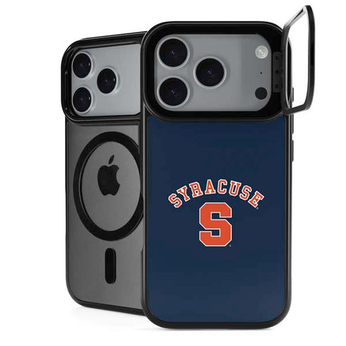 Syracuse University S Blue iPhone 18 Pro Kickstand Case