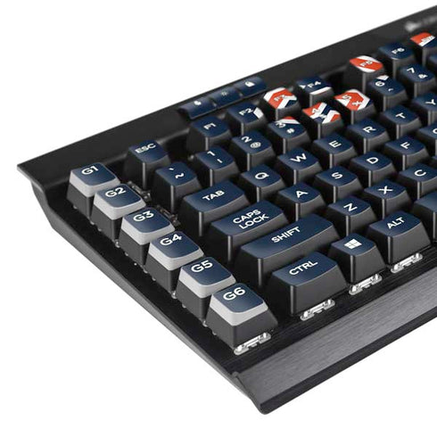 Syracuse University S Blue K95 RGB PLATINUM Mechanical Gaming Keyboard Skin