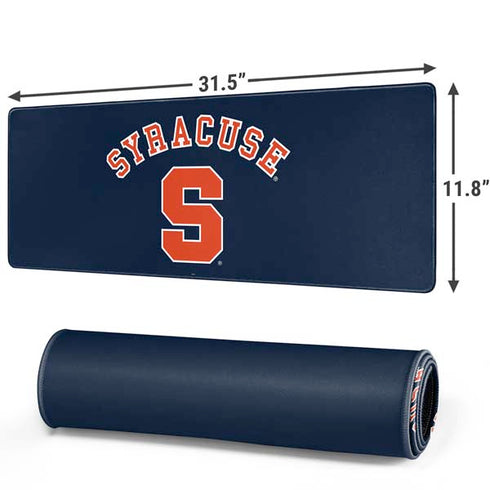 Syracuse University S Blue Gaming Mouse Pad