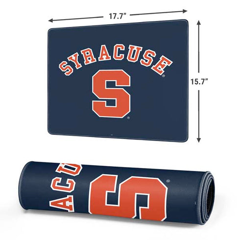 Syracuse University S Blue Gaming Mouse Pad