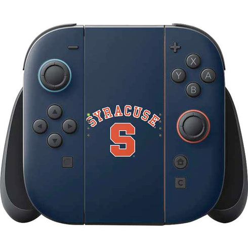Syracuse University S Blue Nintendo Switch 2 (2025) Joy-Con Controller Skin