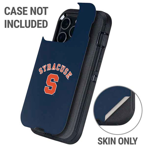 Syracuse University S Blue Otterbox Defender iPhone Skin