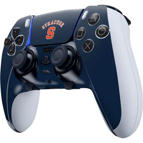 Syracuse University S Blue PS5 DualSense Edge Pro Controller Skin