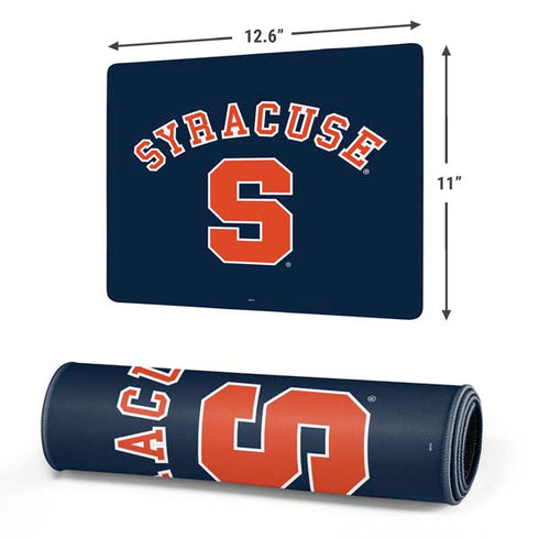 Syracuse University S Blue Gaming Mouse Pad