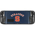 Syracuse University S Blue Steam Deck Handheld Gaming Computer Skin