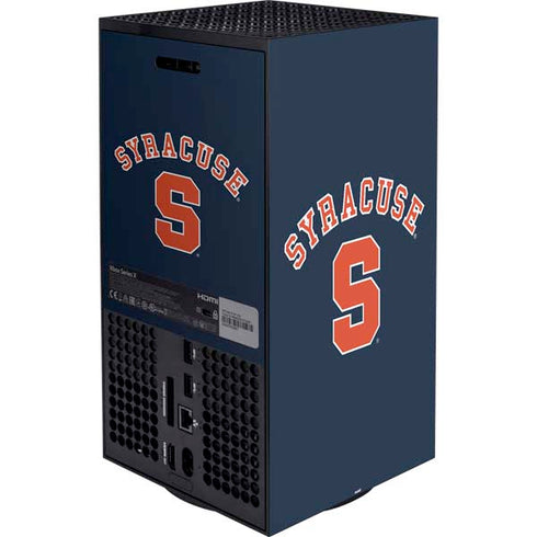 Syracuse University S Blue XBox Series X Digital Edition Bundle Skin