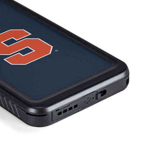 Syracuse University S Logo Galaxy S23 Waterproof Case