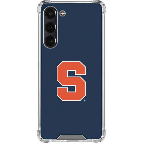 Syracuse University S Logo Galaxy S24 FE Clear Case