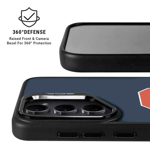 Syracuse University S Logo Galaxy S25 Kickstand Case