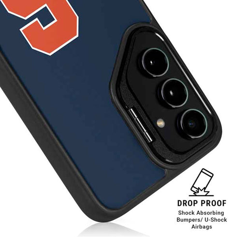 Syracuse University S Logo Galaxy S25 Kickstand Case