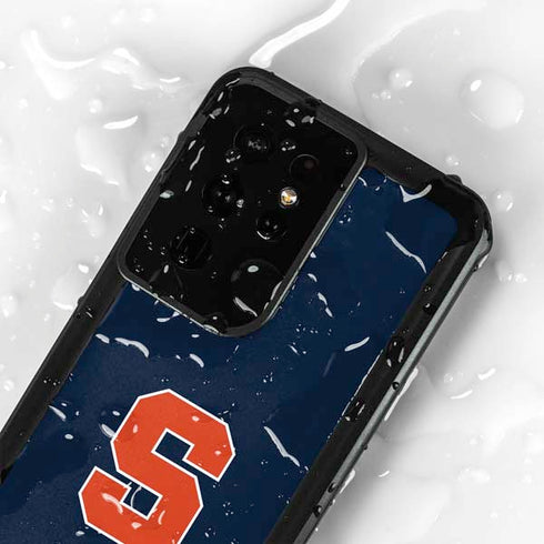 Syracuse University S Logo Galaxy S24 Ultra Waterproof Case