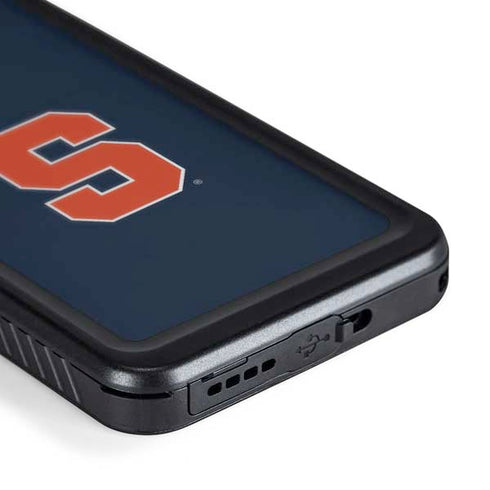 Syracuse University S Logo Galaxy S24 Waterproof Case