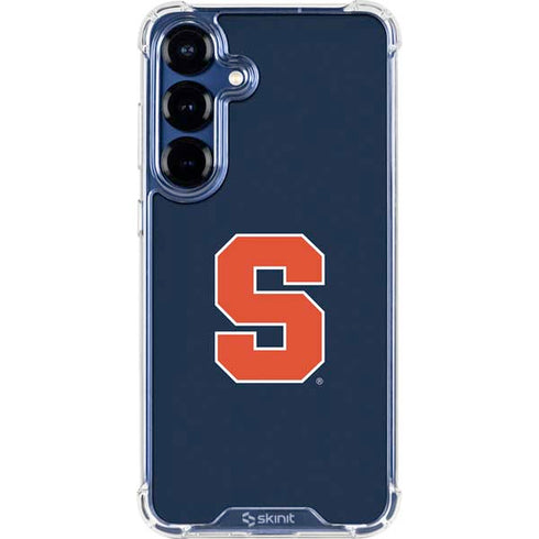Syracuse University S Logo Galaxy S25 Clear Case