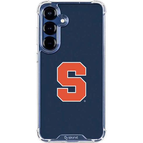 Syracuse University S Logo Galaxy S25 FE Clear Case