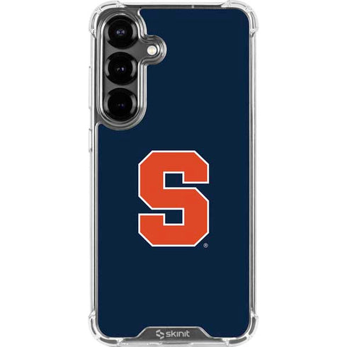 Syracuse University S Logo Galaxy S26 Clear Case
