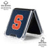 Syracuse University S Logo Galaxy Z Flip7 Clear Case