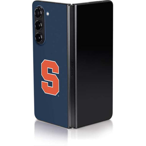 Syracuse University S Logo Galaxy Z Fold5 5G Skin