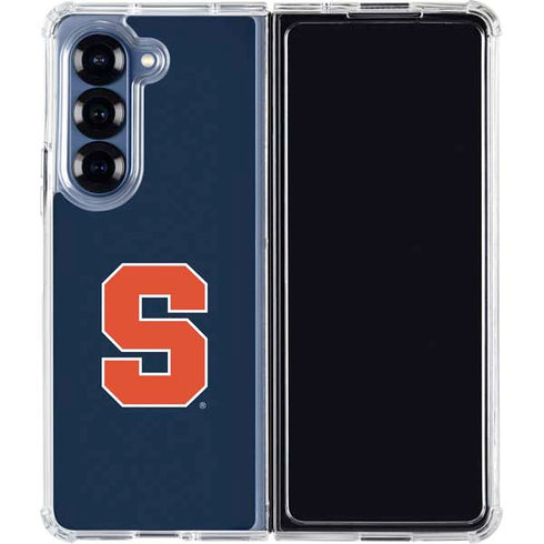 Syracuse University S Logo Galaxy Z Fold6 Clear Case