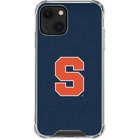 Syracuse University S Logo iPhone 14 Clear Case