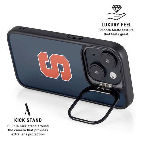 Syracuse University S Logo iPhone 14 Kickstand Case
