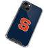 Syracuse University S Logo iPhone 14 Plus Clear Case