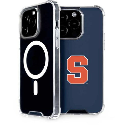 Syracuse University S Logo iPhone 14 Pro MagSafe Case