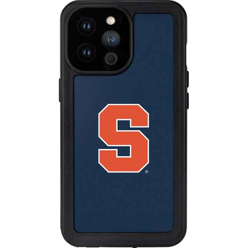 Syracuse University S Logo iPhone 14 Pro Max Waterproof Case
