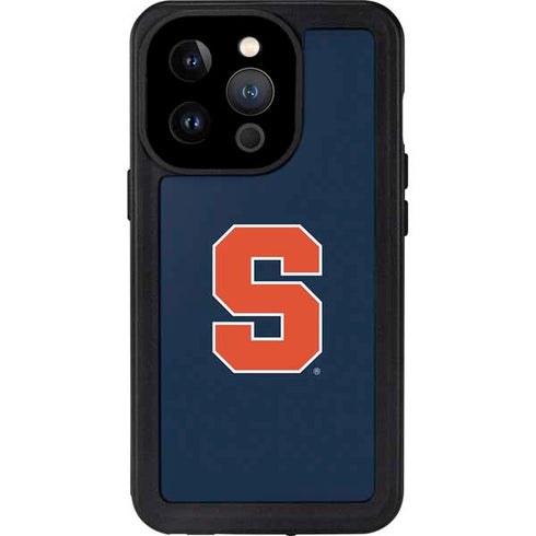Syracuse University S Logo iPhone 14 Pro Waterproof Case