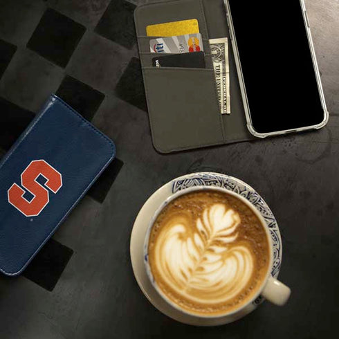 Syracuse University S Logo iPhone 15 Folio Case