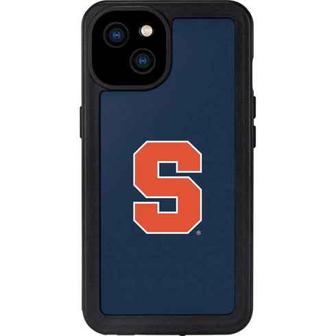 Syracuse University S Logo iPhone 15 Plus Waterproof Case
