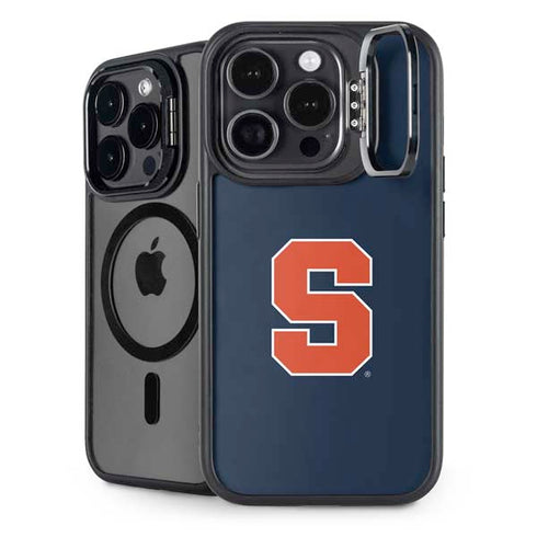 Syracuse University S Logo iPhone 15 Pro Kickstand Case