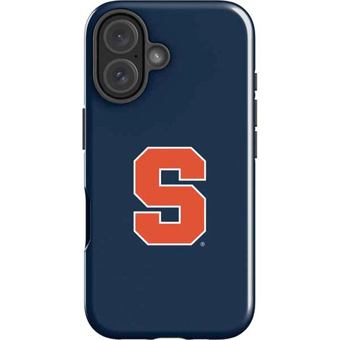 Syracuse University S Logo iPhone 16 Impact Case