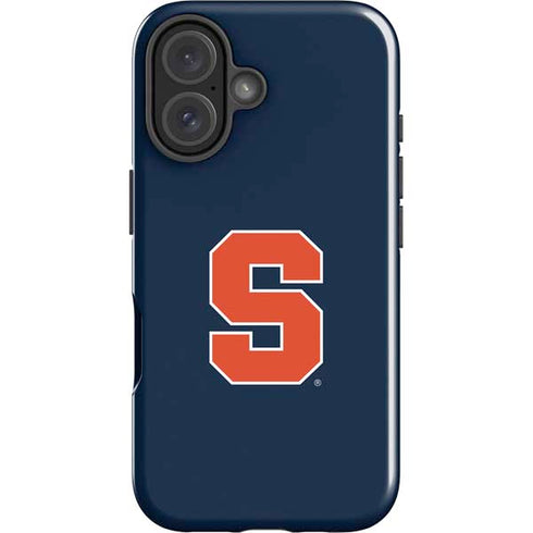 Syracuse University S Logo iPhone 16 Plus Impact Case
