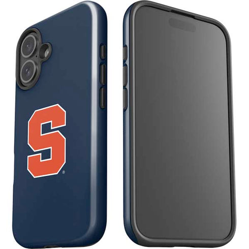 Syracuse University S Logo iPhone 16 Plus Impact Case