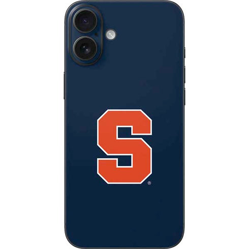 Syracuse University S Logo iPhone 16 Plus Skin