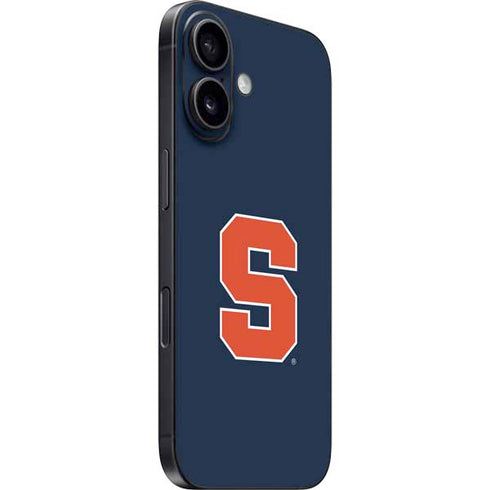 Syracuse University S Logo iPhone 16 Plus Skin