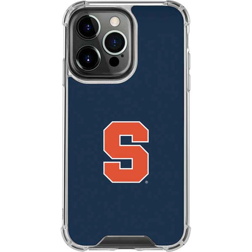 Syracuse University S Logo iPhone 16 Pro Clear Case