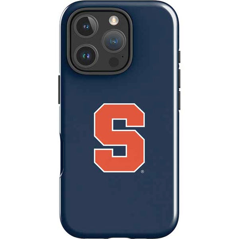 Syracuse University S Logo iPhone 16 Pro Max Impact Case
