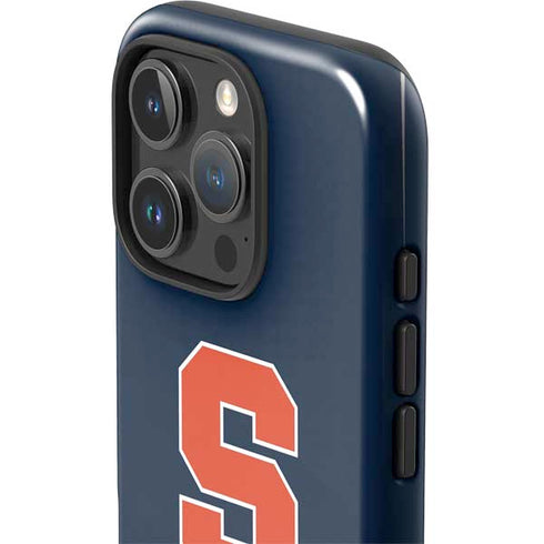 Syracuse University S Logo iPhone 16 Pro Max Impact Case